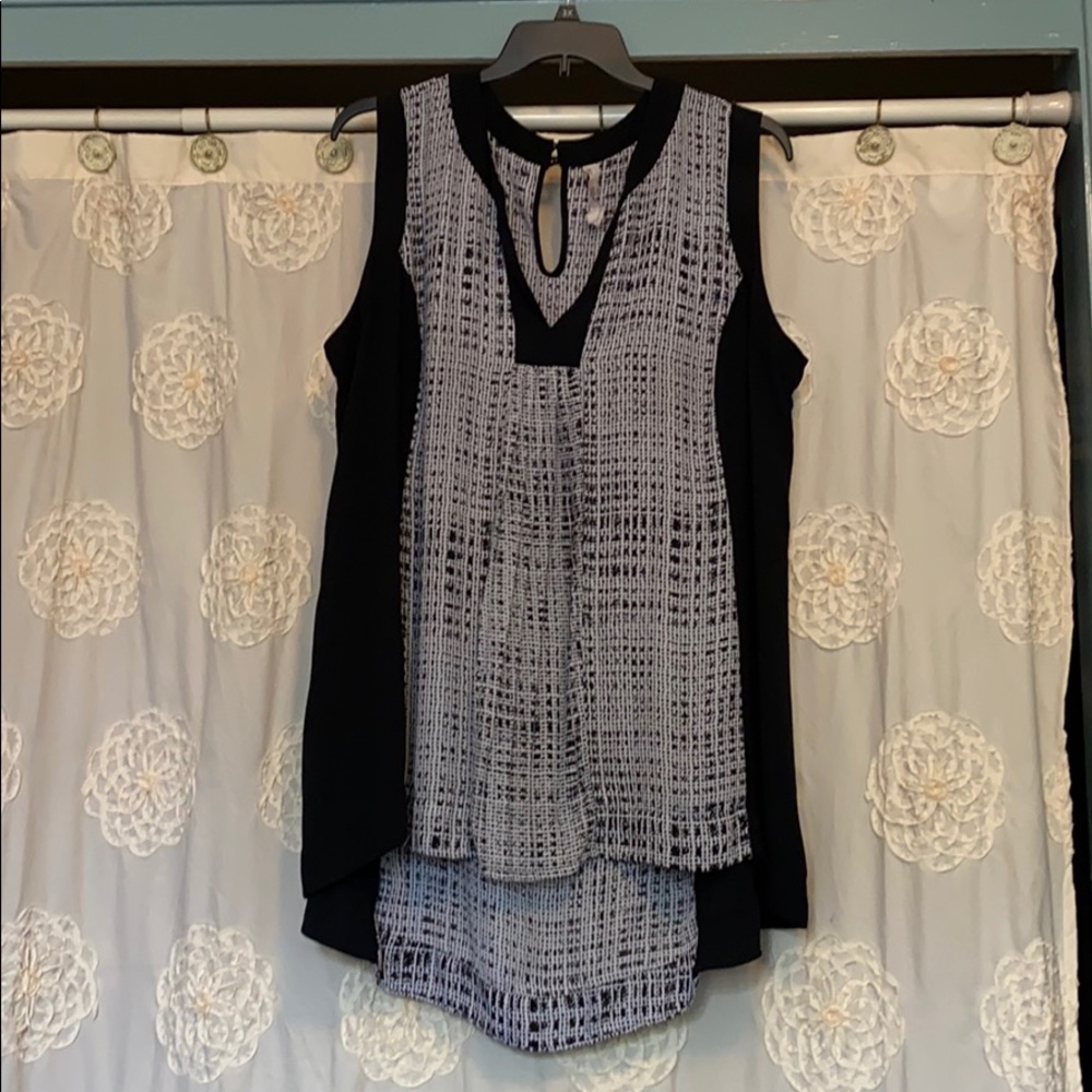 Melissa McCarthy for Seven high low tank top